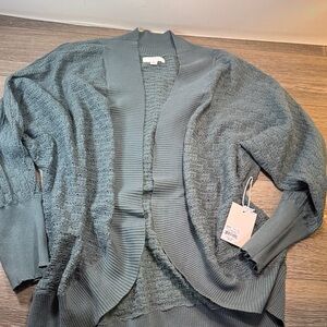 Women's Open-Front Knit Cardigan Sweater   X-Large